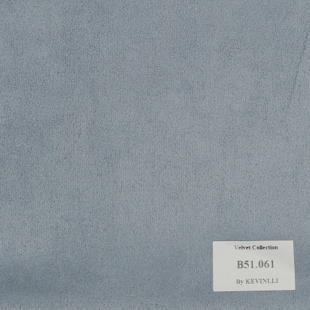 [OUT] B51.061 Kevinlli C2 - Vải Velvet - Xanh trời
